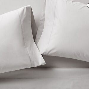 NWOT Crate and Barrel Organic Cotton Percale Sheets